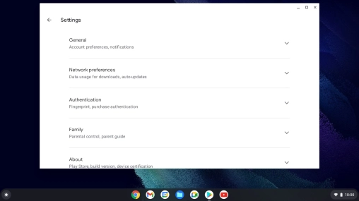 Click Network preferences. Click Network preferences.