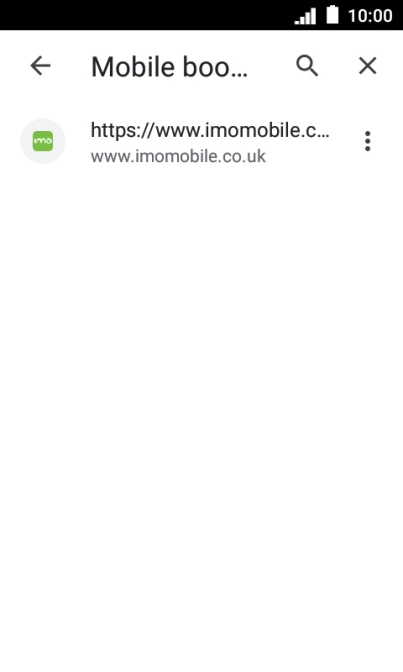 Press the required bookmark. Press the required bookmark.