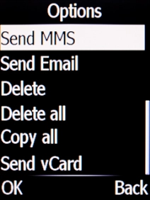 Select Copy all.