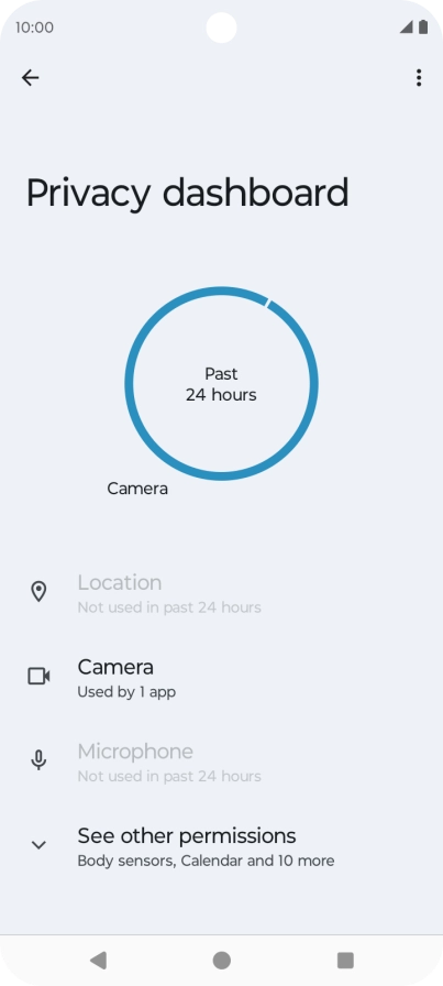 Press the required phone function. Press the required phone function.