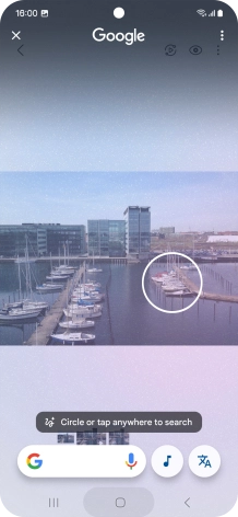 Draw a circle around the required object on the picture and wait for the search results. Draw a circle around the required object on the picture and wait for the search results.