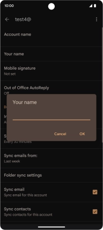 Press OK. Press OK.