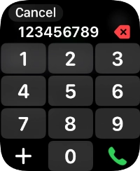 Key in the required number and press the call icon. Key in the required number and press the call icon.