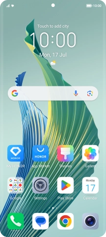 The text/picture message icon shows that you've received a new text or picture message.