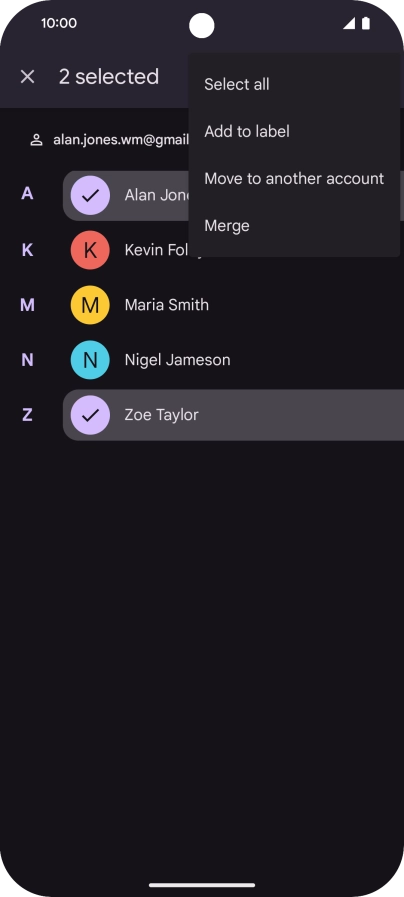 Press Merge. Press Merge.