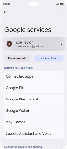 Press Search, Assistant and Voice.