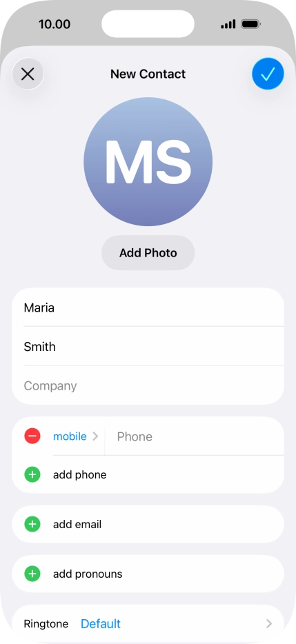 Press Phone and key in the required phone number. Press Phone and key in the required phone number.