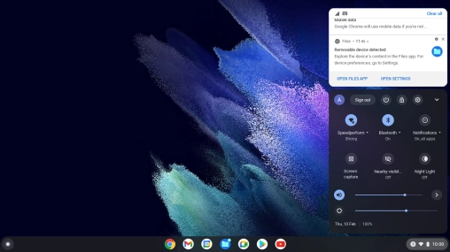 Click the required notification to read it. Click the required notification to read it.