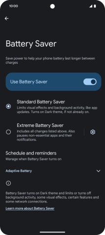 Slide your finger upwards starting from the bottom of the screen to return to the home screen.