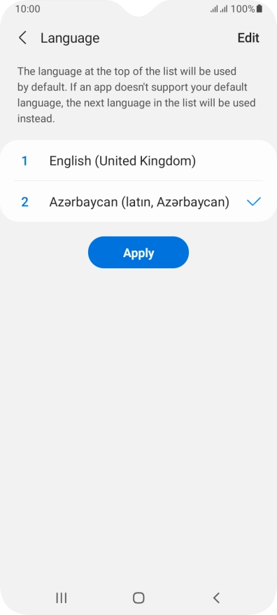 Press Apply.