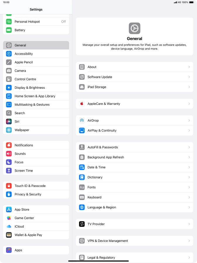 Press App Store.