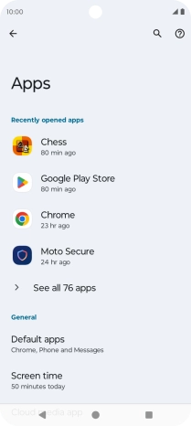Press See all apps. Press See all apps.