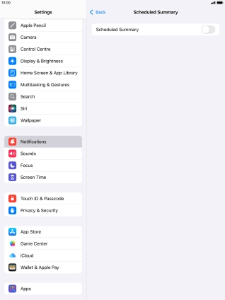 Press the indicator next to Press the indicator next to
