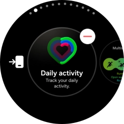 Press the remove widget icon. Press the remove widget icon.
