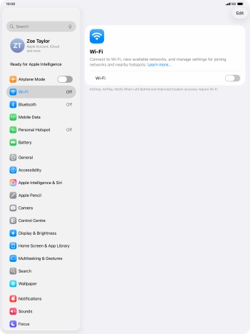 Press the indicator next to Press the indicator next to