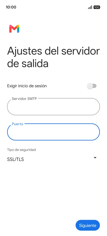Pulsa Siguiente.