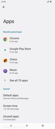 Press See all apps. Press See all apps.