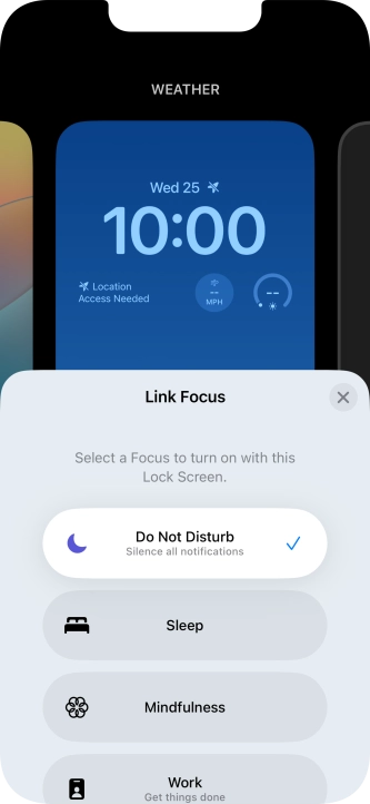 Press the close icon.
