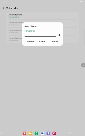 Press Disable. Press Disable.