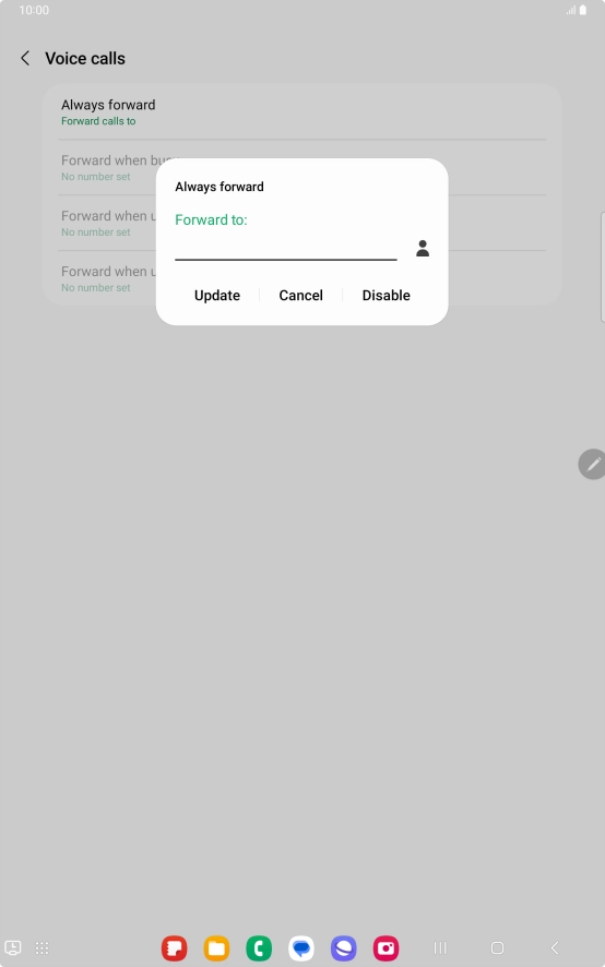 Press Disable. Press Disable.
