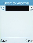 Key in +447836121121 and press the Left selection key. Key in +447836121121 and press the Left selection key.