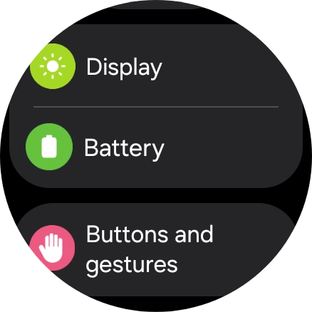 Press Display. Press Display.