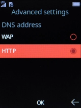 Select HTTP.