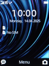 The divert icon shows that all incoming calls are diverted.