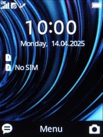 The divert icon shows that all incoming calls are diverted.