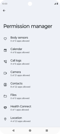 Press the required phone function. Press the required phone function.