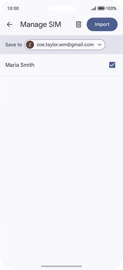 Press the drop down list next to 