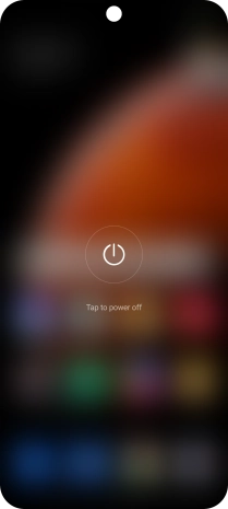 Press Tap to power off.