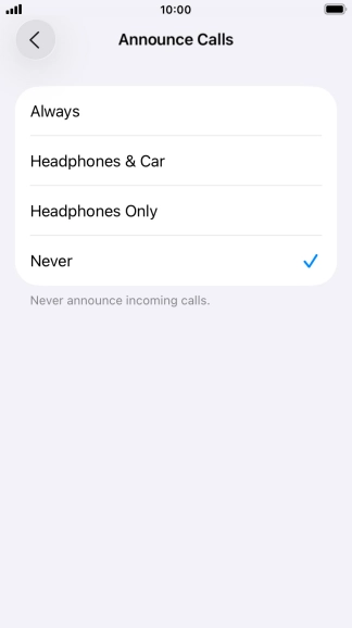 Press Always to turn on the function when silent mode is turned off. Press Always to turn on the function when silent mode is turned off.