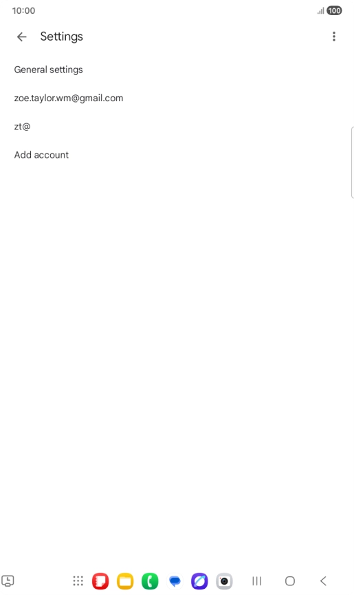 Press Add account.