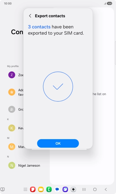 Press OK.