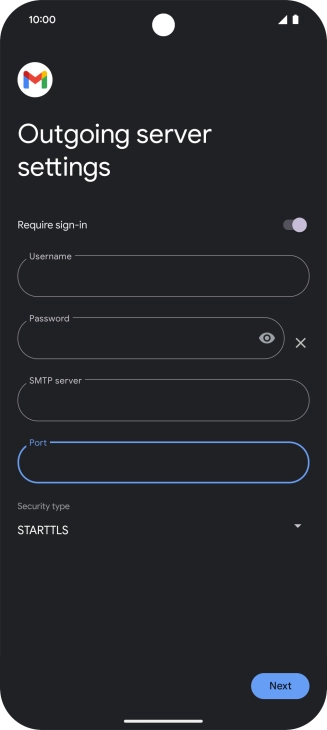 Press the drop down list below Press the drop down list below