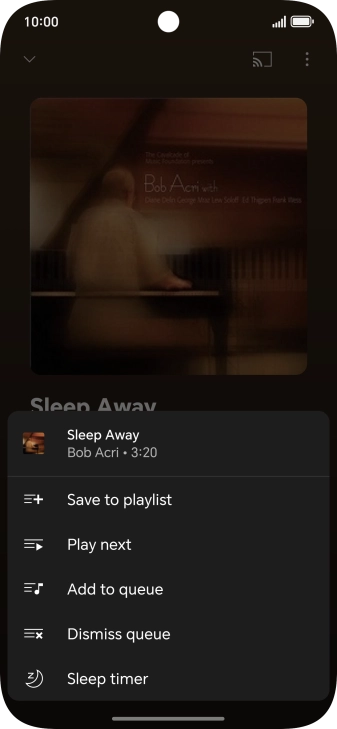 Press the add icon. Press the add icon.