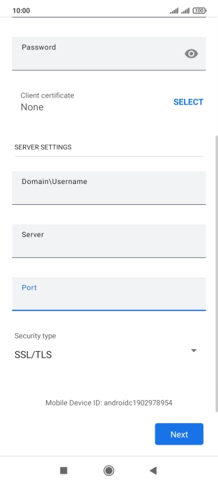 Press the drop down list below Press the drop down list below
