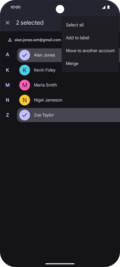 Press Merge.