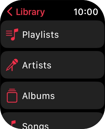 Press Playlists.