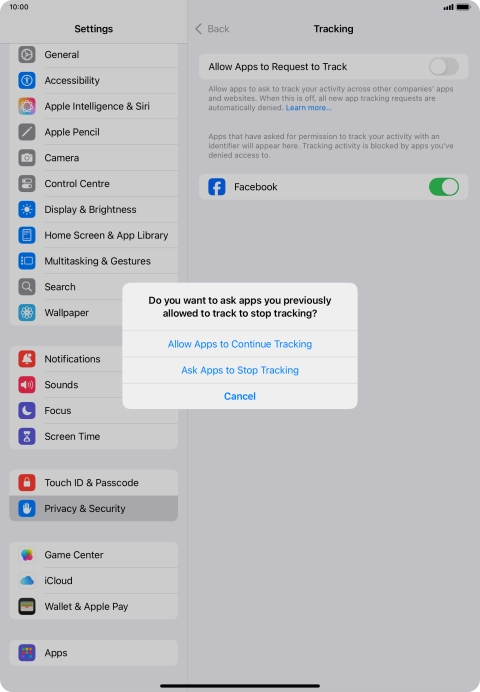 If you turn off the function, press the required setting. If you turn off the function, press the required setting.