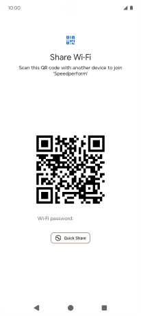 Place the QR code inside the camera frame on the other device to scan the code. Place the QR code inside the camera frame on the other device to scan the code.