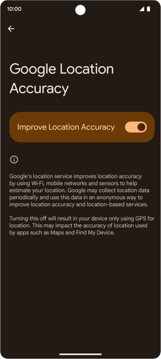 If you press the indicator next to If you press the indicator next to