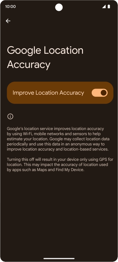 If you press the indicator next to If you press the indicator next to