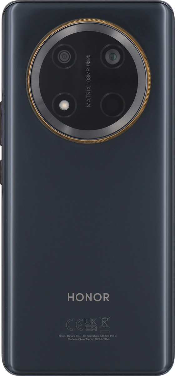 Point the camera lens at the back of your phone at the required object to take a picture or record a video.