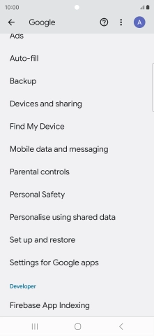 Press Find My Device. Press Find My Device.