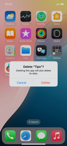Press Delete.
