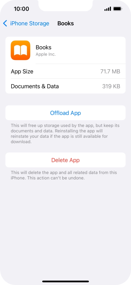 Press Offload App.