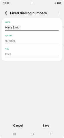 Press Number and key in the required phone number. Press Number and key in the required phone number.