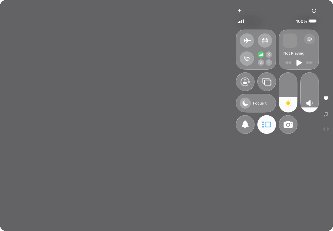 Press anywhere on the screen. Press anywhere on the screen.